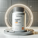 VitalHarmony Vitamin C 1000mg (90 capsules) – High-Potency Immune Support & Antioxidant Protection